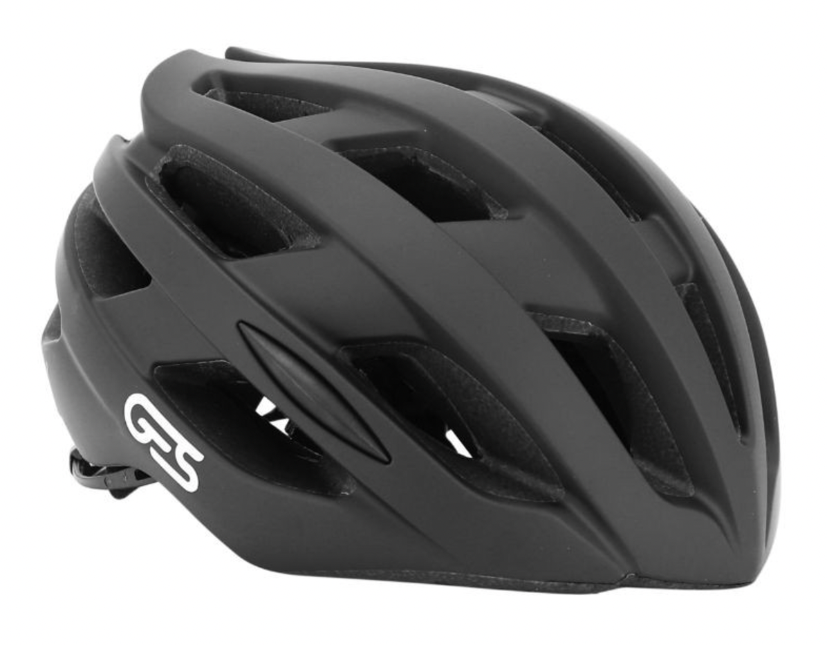 CASQUE VELO ADULTE GES ICON-12 ROUTE NOIR IN-MOLD TAILLE 58-62 FIT-SYSTEM